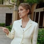 Celine Dion’s white blazer on Today