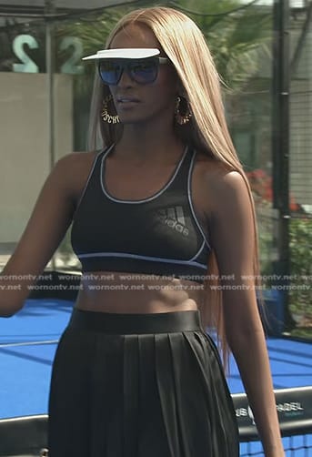 Chanel's visor sunglasses on The Real Housewives of Dubai