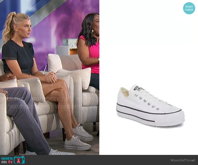 Converse Chuck Taylor® All Star® Platform Sneaker worn by Amanda Kloots on The Talk