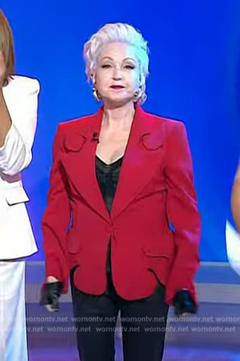 Cyndi Lauper’s red blazer on Today