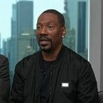 Eddie Murphy’s black bomber jacket on Today