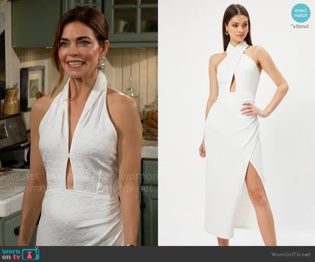 Elliatt Kalinago Dress worn by Victoria Newman (Amelia Heinle) on The Young and the Restless