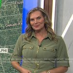 Emily’s green belted utility dress on Today