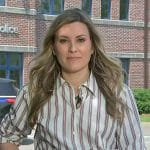 Erin’s stripe blouse on NBC News Daily