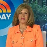 Hoda’s orange cropped jacket on Today