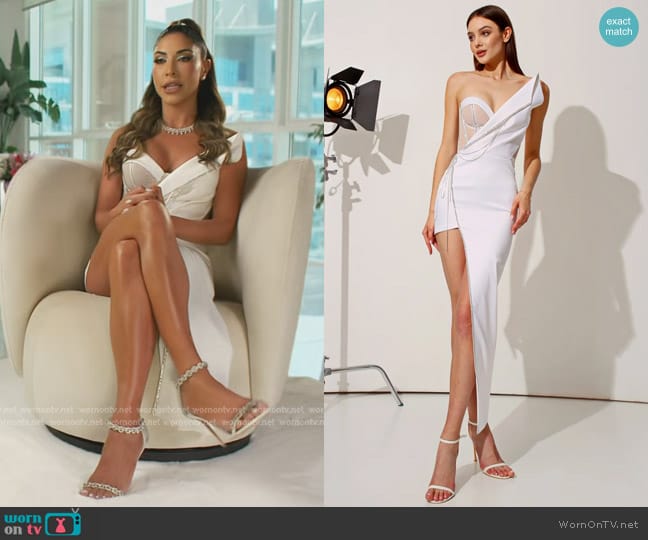 Hollywood Kel Dress worn by Taleen Marie (Taleen Marie) on The Real Housewives of Dubai