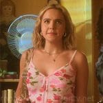 Imogen’s rose print cami and flower print jeans on Pretty Little Liars Summer School