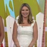 Jenna’s white eyelet dress on Today