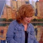 Joy’s embellished denim jacket on The View