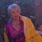 Julie’s pink floral chemise and robe on Days of our Lives