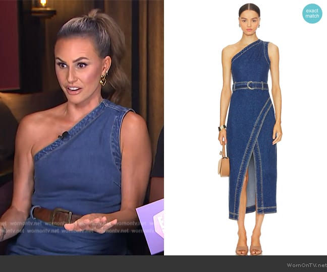 Karina Grimaldi Carlisle Dress worn by Keltie Knight on E! News