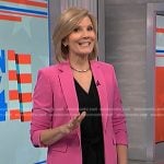 Kate’s pink blazer on NBC News Daily