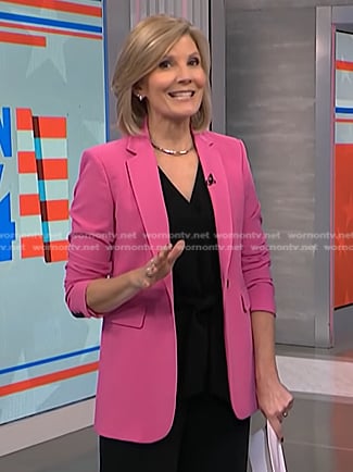 Kate's pink blazer on NBC News Daily