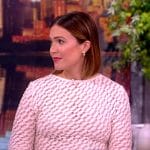 Mandy Moore’s white lace dress on The View