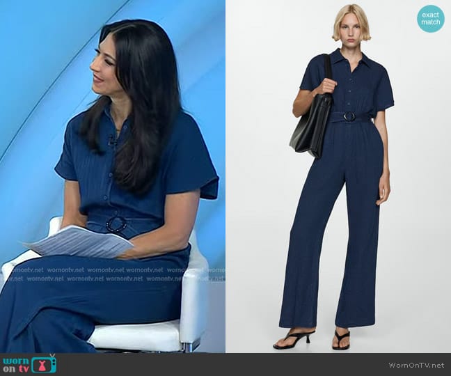 WornOnTV: Natalie’s blue belted jumpsuit on Today | Dr. Natalie Azar ...