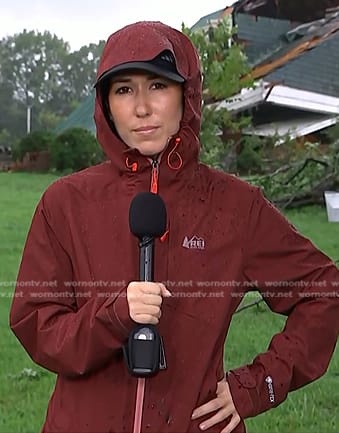 Marissa Parra’s red jacket on Today