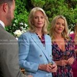 Marlena’s light blue blazer and pant suit on Days of our Lives
