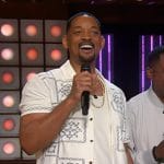 Will Smith’s embroidered shirt on The Kelly Clarkson Show