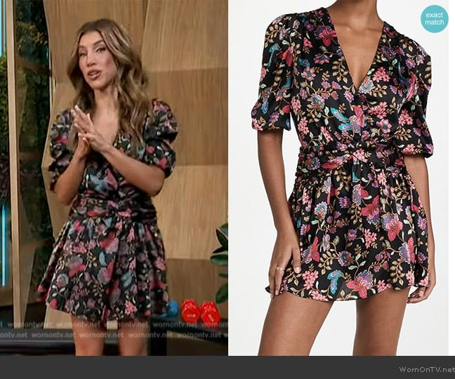 Misa Narcissa Dress worn by Adrianna Costa on Access Hollywood