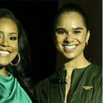 Misty Copeland’s green pintuck dress on Today