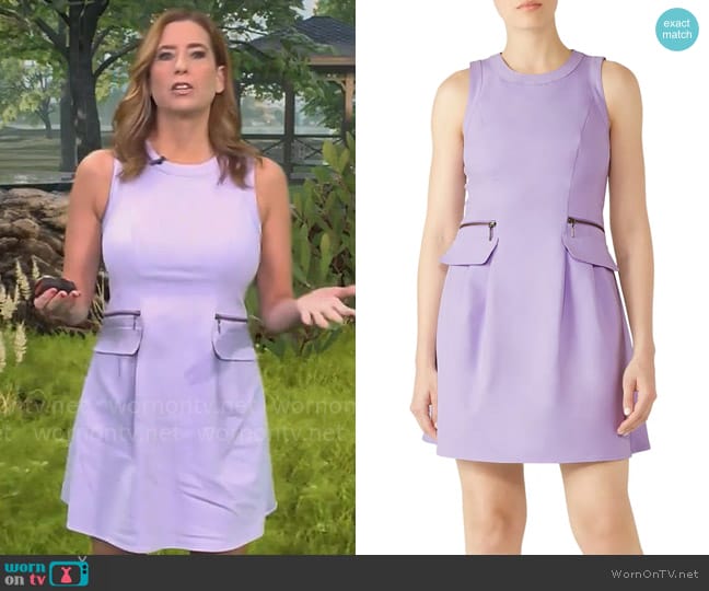 Nanette Lepore Revolution Dress worn by Stephanie Abrams on CBS Mornings