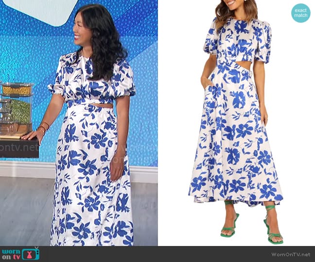 Petal & Pup Aminah Dress worn by Chi-Lan Lieu on The Talk