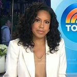 Sheinelle’s pink beige belt on Today