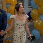 Sophia’s white polka dot dress on Days of our Lives