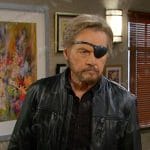 Steve’s black leather jacket on Days of our Lives