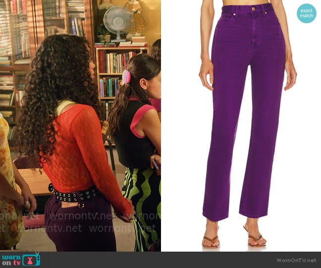 Tabby’s purple pants on Pretty Little Liars Original Sin