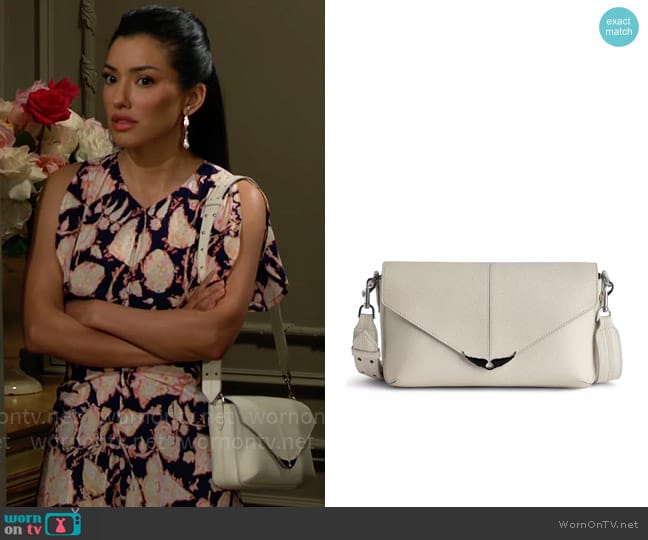 Zadig & Voltaire Borderline Daily Bag worn by Audra Charles (Zuleyka Silver) on The Young and the Restless