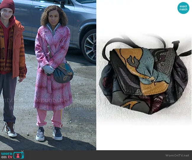 Alentino Vintage Patchwork Bag worn by Paige Alexander (Kerry Washington) on UnPrisoned