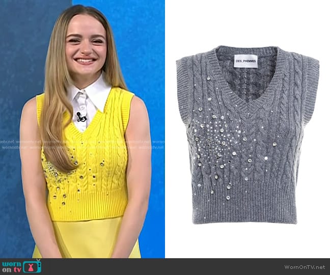 Des Phemmes Fall 2024 Collection worn by Joey King on Today