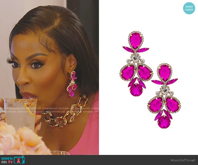 8 Other Reasons Darcy Earrings worn by Caroline Brooks (Caroline Brooks) on The Real Housewives of Dubai