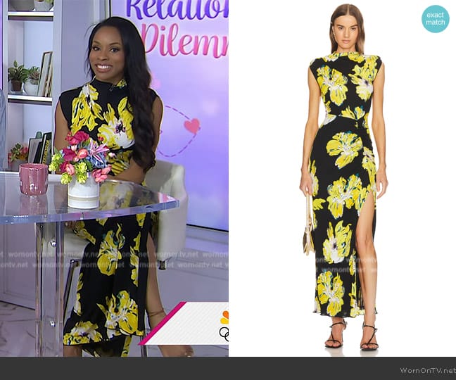 Diane von Furstenberg Apollo Dress worn by Devyn Simone on Today