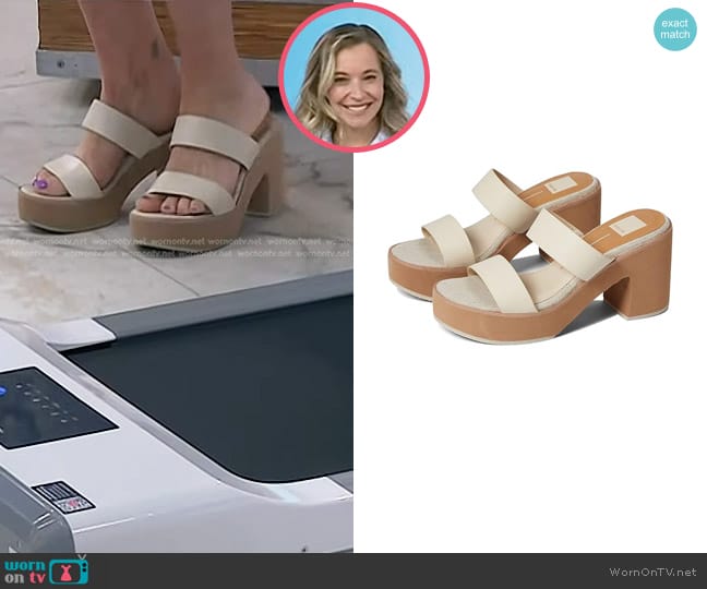 Dolce Vita Meilo Sandals worn by Jenn Falik on Today