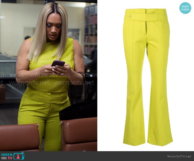 WornOnTV: Fatima’s chartreuse tulle top and pants on Tyler Perrys ...