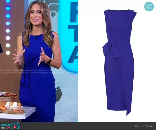 Chiara Boni La Petite Robe Gurli Sheath worn by Rhiannon Ally on Good Morning America