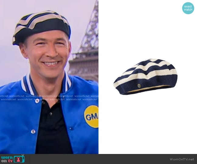 Laulhère Unisex Acotz Beret worn by James Longman on Good Morning America