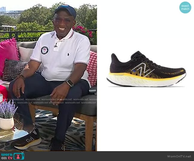 New Balance Fresh Foam X 1080 V12 Running Shoe worn by Al Roker on Today