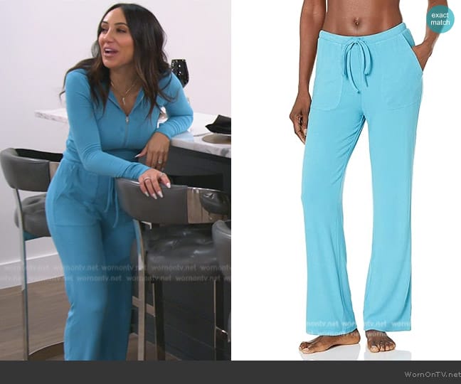 NIA West Lounge Pant worn by Melissa Gorga on The Real Housewives of New Jersey