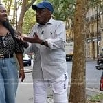 Al Roker’s striped shirt and white jeans on Today