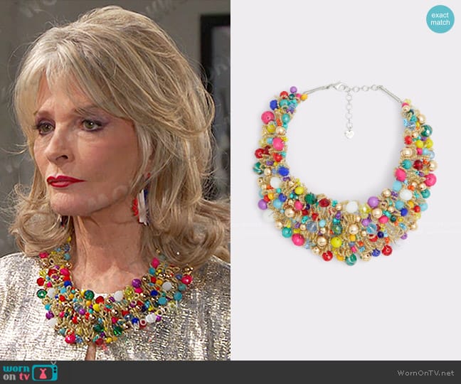 Aldo Arvan Necklace worn by Hattie Adams (Deidre Hall) on Days of our Lives