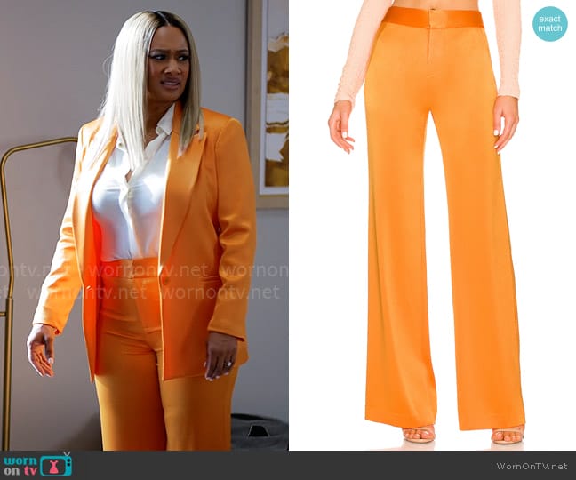 WornOnTV: Fatima’s orange suit on Tyler Perrys Sistas | Crystal ...