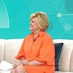 Anne’s orange shirtdress on Today
