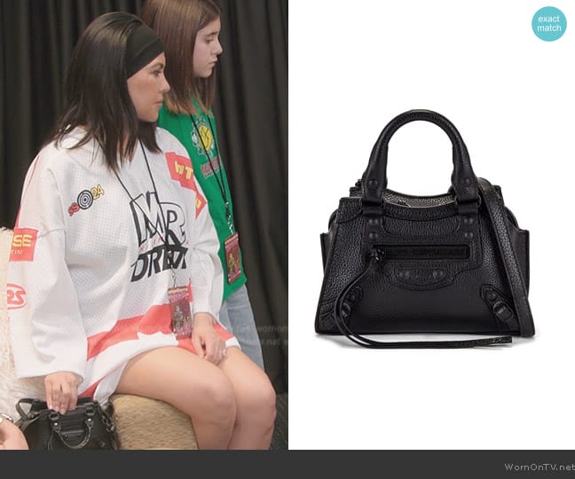 Balenciaga Nano Neo Classic City Bag worn by Kourtney Kardashian (Kourtney Kardashian) on The Kardashians