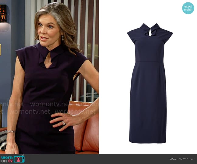 BOSS Darshi Dress worn by Diane Jenkins (Susan Walters) on The Young and the Restless