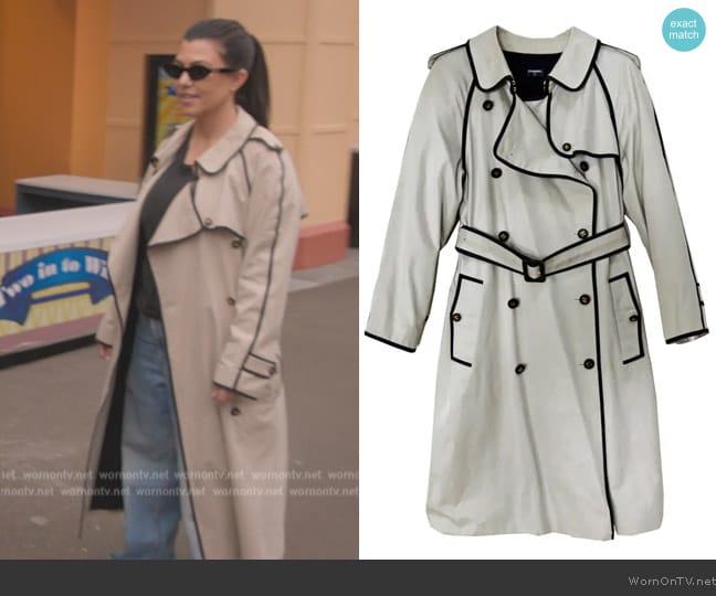 Chanel Classic Gorgeous Chanel Raincoat worn by Kourtney Kardashian (Kourtney Kardashian) on The Kardashians