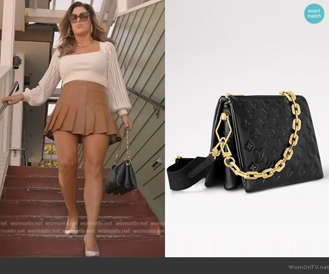 Louis Vuitton Coussin PM Bag worn by Emily Simpson on The Real Housewives of Orange County