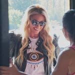 Danielle’s eye graphic tee on The Real Housewives of New Jersey